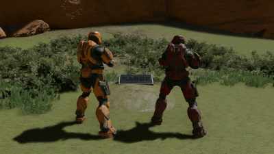 [somber music continues] - Red vs. Blue: Restoration