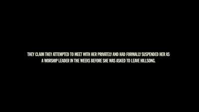 (somber music continues) - The Secrets of Hillsong