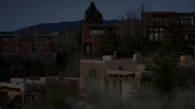  [somber music] - Holiday in Santa Fe