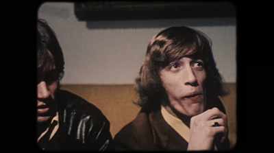 [somber rock music] - The Bee Gees: How Can You Mend a Broken Heart