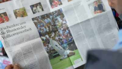 (somber violin music) - Roger Federer: A Champions Journey