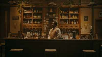 (sombre music) - The Porter