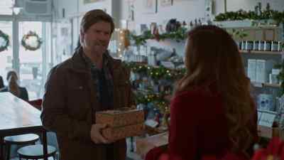 Some big shot writer's
coming into town - A Novel Christmas