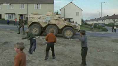 Some Catholic communities
hated the British by now. - Once Upon a Time in Northern Ireland