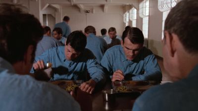 What's the movie this weekendJohn Some cowboy piece of shitHey At least they could show us a gangster movieI may have found a way out of hereYou looking at something - Escape from Alcatraz