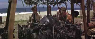 Some engine. Many
planes land here? - Ensign Pulver