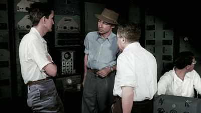 SOME FIVE MILES AWAY,
ROBERT OPPENHEIMER, - America in Color