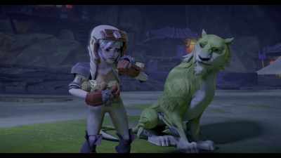 Some flashy magic wielder showing up - He-Man and the Masters of the Universe