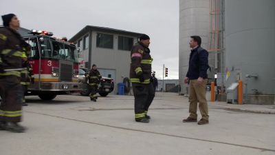 Some idiot
left the top hatch open, - Chicago Fire