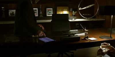 Some kind of signal. Otherwise engaged.
Keep an eye on them. - Bosch: Legacy