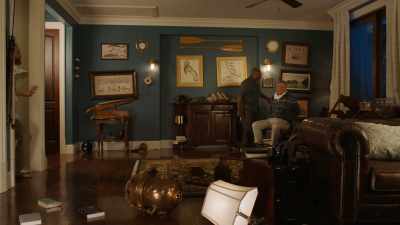 Some lunatic knocked me out, - Lodge 49