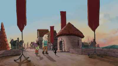 Some might say her cries for help
were a cry for help, - Disenchantment
