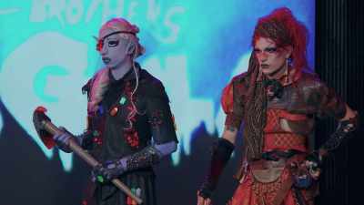 Some of the imperfections - The Boulet Brothers' Dragula: Titans