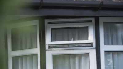 Some of the windows
that he'd managed to enter, - The Real Manhunter