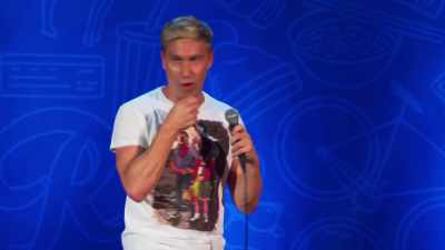 Some people can't eat bananas.
"Where's it going? Where's it going?" - Russell Howard: Recalibrate