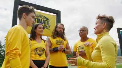 Some people maybe think
the final leg of a relay - Canada's Ultimate Challenge