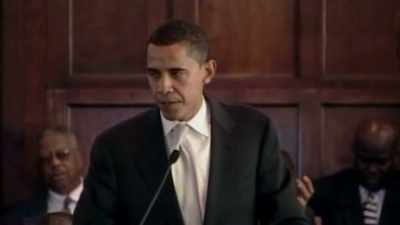 Some rivers
that need to be crossed." - Obama: In Pursuit of a More Perfect Union
