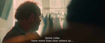 Some roles
have more lines than others so... - Paris Pigalle