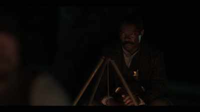 Some say he building
a plantation with skin and bone. - Lawmen: Bass Reeves