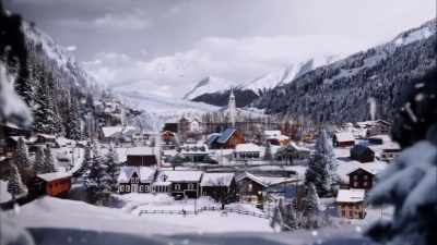 Some say it was the decorations - Christmas in Evergreen