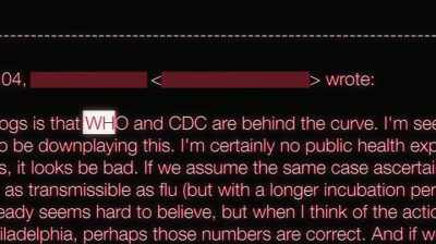 Some scientists
were willing to push back. - Totally Under Control