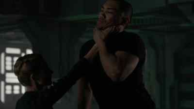 Some sort of security
protocol's been activated! - Dark Matter