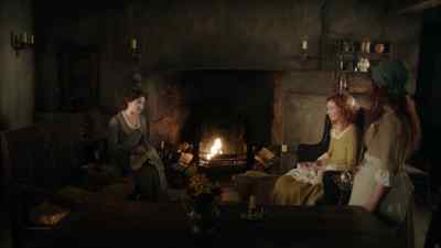 ~ Some tea?
~ Oh! Thank you! - Poldark