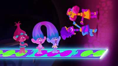 Some things are
a little different up here, - Trolls: TrollsTopia