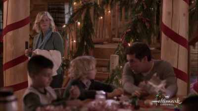 Some uh, glitter glue. - Christmas at Holly Lodge