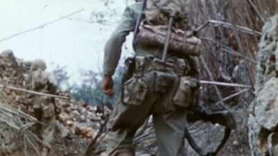 Some units are on
the front lines for - The Pacific War in Color