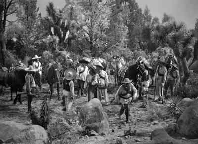 Some want to go back down,
others want to stay ... - The Treasure of the Sierra Madre