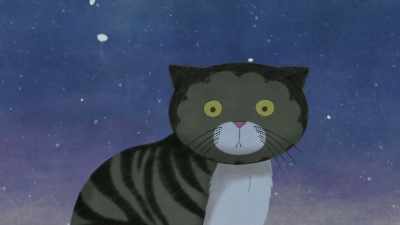 Some white things
fell out of the sky. - Mog's Christmas