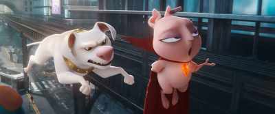 - Some would say heroic.
- [STRAINING] - DC League of Super Pets