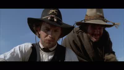 Somebody back east is saying, Why don't she write? - Dances with Wolves