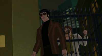 Somebody get the key! Hey! Hey! - Batman: Soul of the Dragon