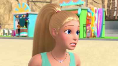 Somebody help me.
I'm drowning! - Barbie: A Touch of Magic