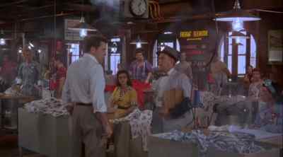 Somebody jammed the line. - The Pajama Game
