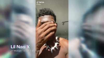 Somebody like Lil Nas X
is also a good example, - TikTok, Boom.