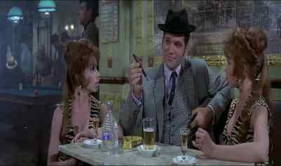 Somebody oughta warn him. He shouldn't
flash all that money around here. - Irma la Douce