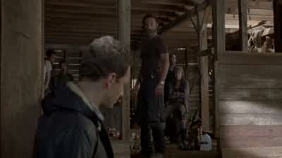 Somebody say something if they feel differently. - The Walking Dead