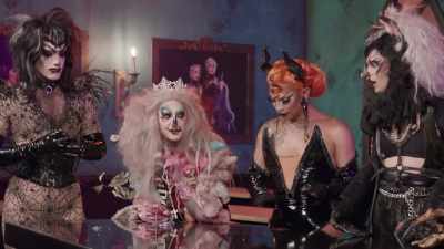 Somebody who screams
going home first. - The Boulet Brothers' Dragula: Titans