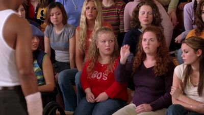 Somebody wrote in that book that I'm lying about being a virgin - Mean Girls