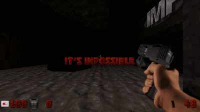 Somebody's gonna frigging
pay for screwing up my vacation. - FPS: First Person Shooter