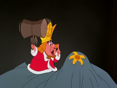 Somebody's head is going to roll for this! - Alice in Wonderland
