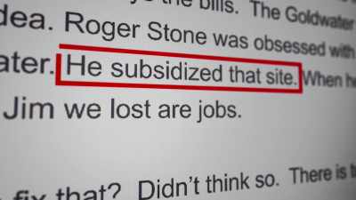 Somebody's making claims that - Q: Into the Storm