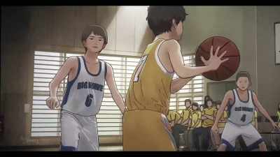 Somehow I feel like a parent watching. - The First Slam Dunk