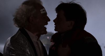 Somehow we've got to sneak this back to my laboratory - Back to the Future