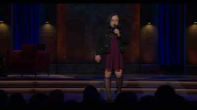 Someone always thinks that I transitioned
for one pun and that's not why I did it. - That’s My Time with David Letterman