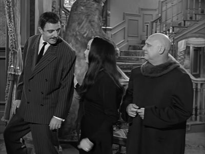 -Someone at the door.
-Oh, darling, - The Addams Family