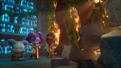 Someone has been stealing
the junk in my junkyard. - Star Wars: Young Jedi Adventures